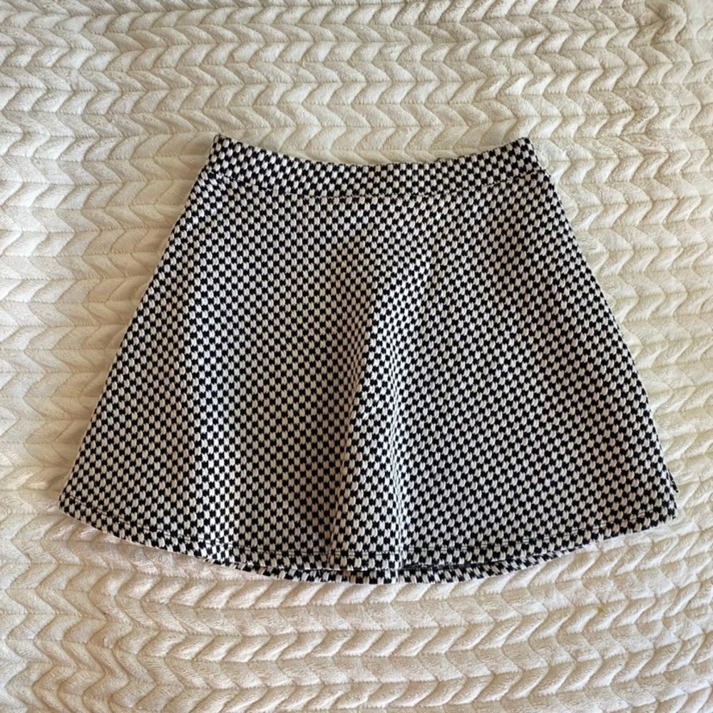 Checkerboard Skater Skirt